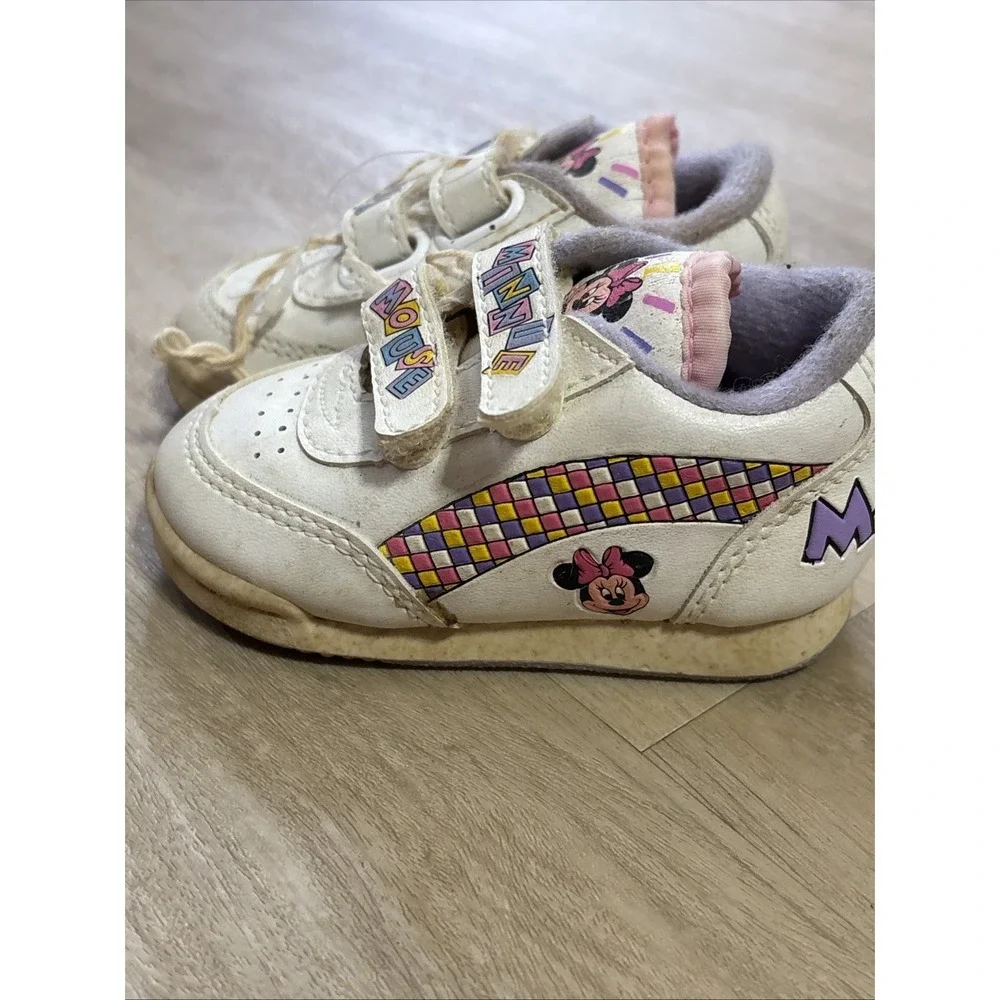 Disney Minnie Mouse 2000/Y2k Vintage Shoes Size 2 Girls Unworn